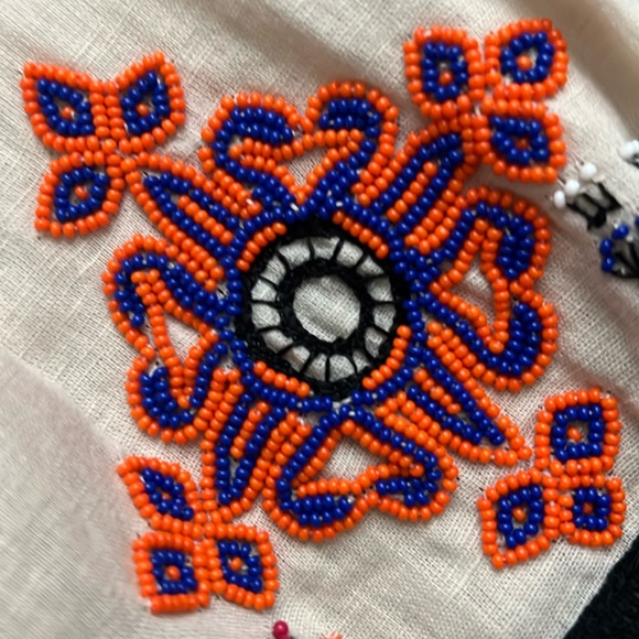 NWT Wandering Halter Boho Blouse, Cold-Shoulder Open Back Size 40 New w/Tag - Picture 10 of 16